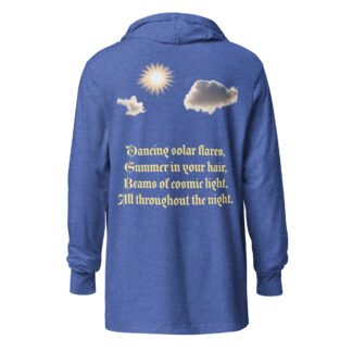 Touch the Sun Hooded long-sleeve tee