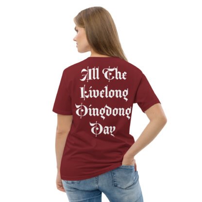 I Do What I Want Organic Cotton Unisex T-shirt - Image 4