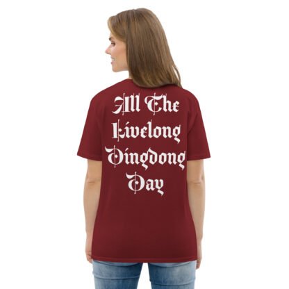 I Do What I Want Organic Cotton Unisex T-shirt - Image 3