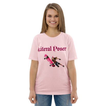Billie's 'Literal Poser' Unisex Organic Cotton T-shirt - Image 4