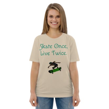 Billie Skates Unisex Organic Cotton T-shirt