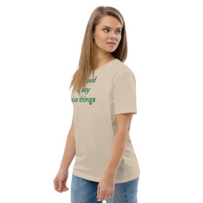Unisex organic cotton t-shirt - Image 5