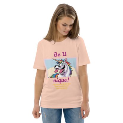 Unicorn Unisex organic cotton t-shirt - Image 2