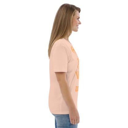 Spread Your Wings and Fly Unisex Organic Cotton T-shirt - Image 8