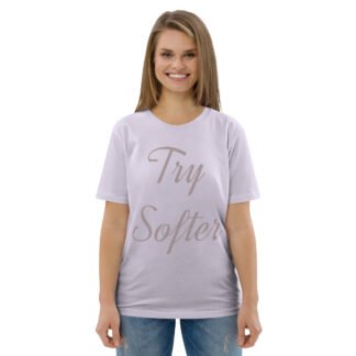 Try Softer Unisex organic cotton t-shirt