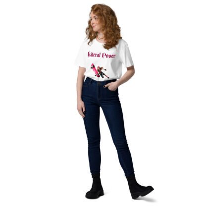 Billie's 'Literal Poser' Unisex Organic Cotton T-shirt - Image 2
