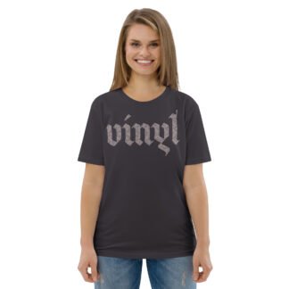 Vinyl Unisex Organic Cotton T-shirt