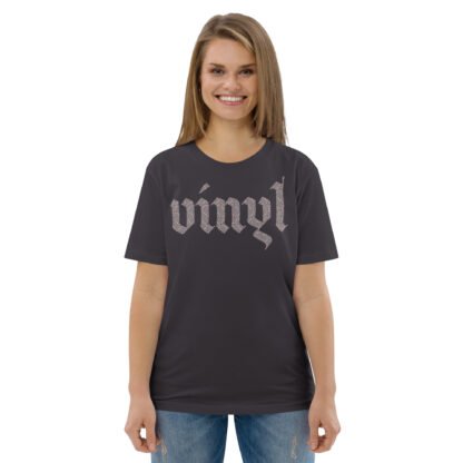 Vinyl Unisex Organic Cotton T-shirt
