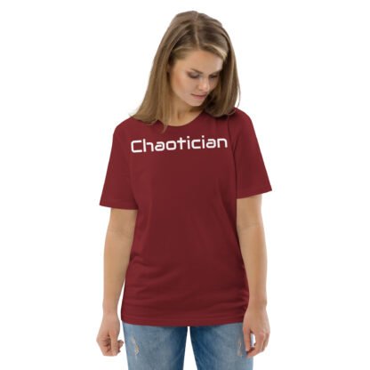 Chaotician Unisex Organic Cotton T-shirt - Image 3