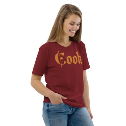 Cook Unisex Organic Cotton T-shirt - Image 6