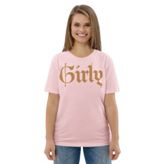 Girly Unisex Organic Cotton T-shirt