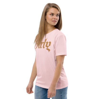 Girly Unisex Organic Cotton T-shirt - Image 5