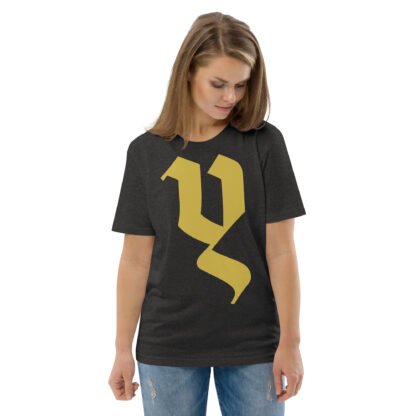 The  Letter Y Unisex Organic Cotton T-shirt - Image 2