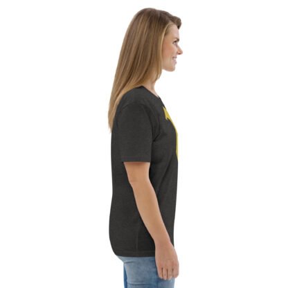 The  Letter Y Unisex Organic Cotton T-shirt - Image 7