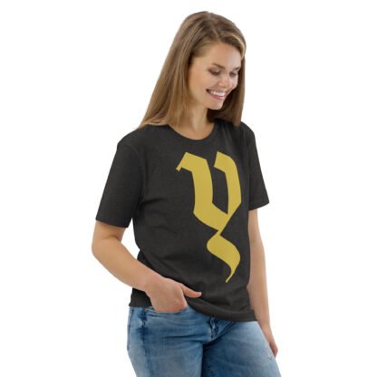 The  Letter Y Unisex Organic Cotton T-shirt - Image 6
