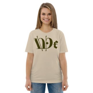 We Unisex Organic Cotton T-shirt