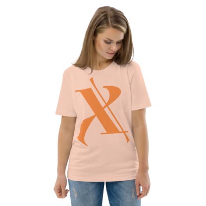 The Letter X Unisex Organic Cotton T-shirt - Image 10