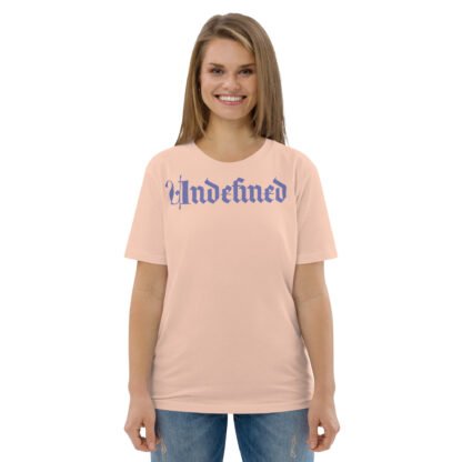 Undefined Unisex organic cotton t-shirt