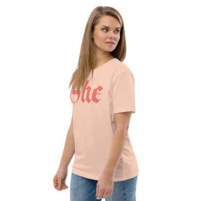 She Unisex Organic Cotton T-shirt - Image 5