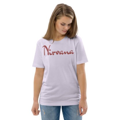 Nirvana II Unisex Organic Cotton T-shirt - Image 2