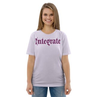 Integrate Unisex organic cotton t-shirt