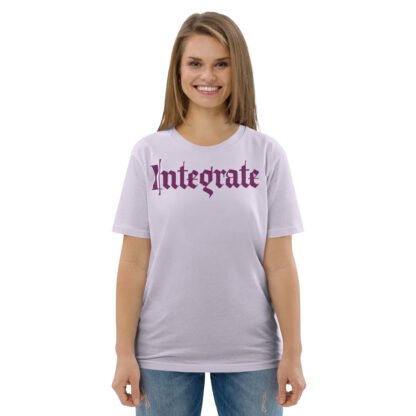Integrate Unisex organic cotton t-shirt