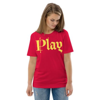 Play Unisex Organic Cotton T-shirt - Image 2