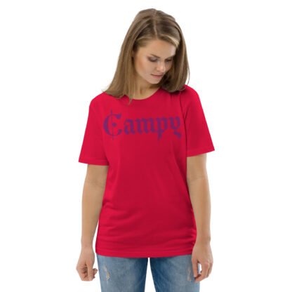 Campy Unisex Organic Cotton T-shirt - Image 2