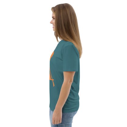 The Letter X Unisex Organic Cotton T-shirt - Image 8