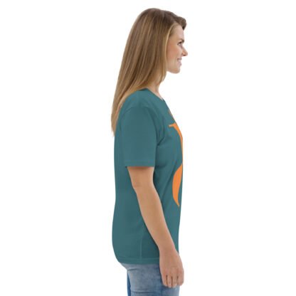 The Letter X Unisex Organic Cotton T-shirt - Image 7