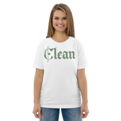 Clean Unisex Organic Cotton T-shirt