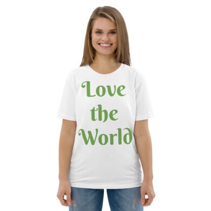 Love the World Unisex Organic Cotton T-shirt