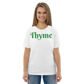 Thyme Unisex Organic Cotton T-shirt