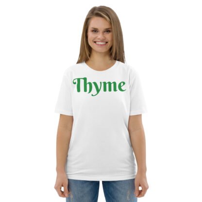Thyme Unisex Organic Cotton T-shirt