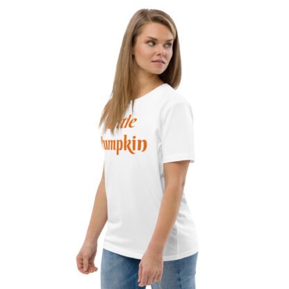 Little Pumpkin Unisex Organic Cotton T-shirt - Image 5