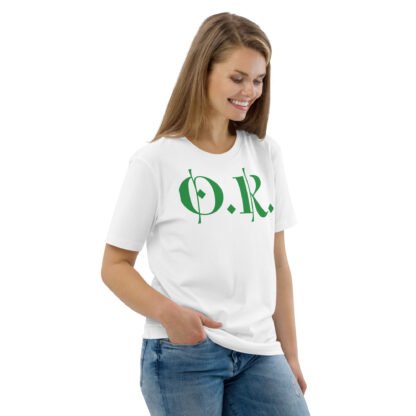 O.K. Unisex Organic Cotton T-shirt - Image 6