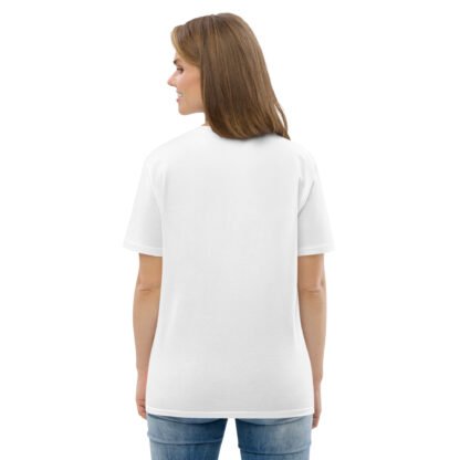 Pain is an indicator that you should Stop. Unisex organic cotton t-shirt - Image 3