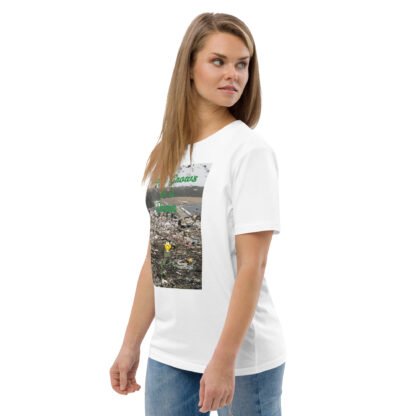 Hope Grows in a Dump Unisex organic cotton t-shirt - Image 5